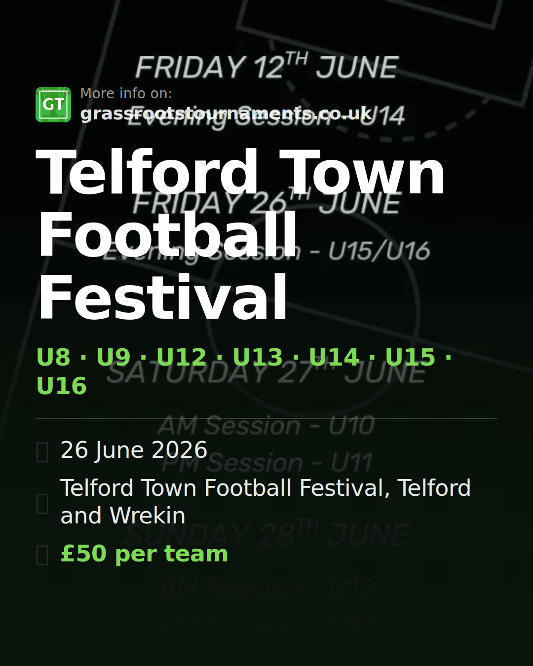 Telford Town Football Festival — social preview