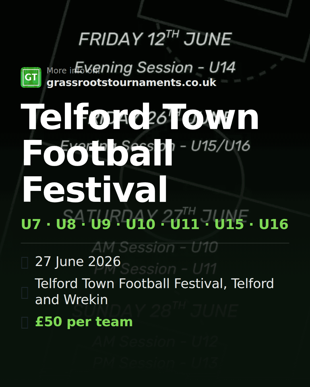 Telford Town Football Festival — social preview