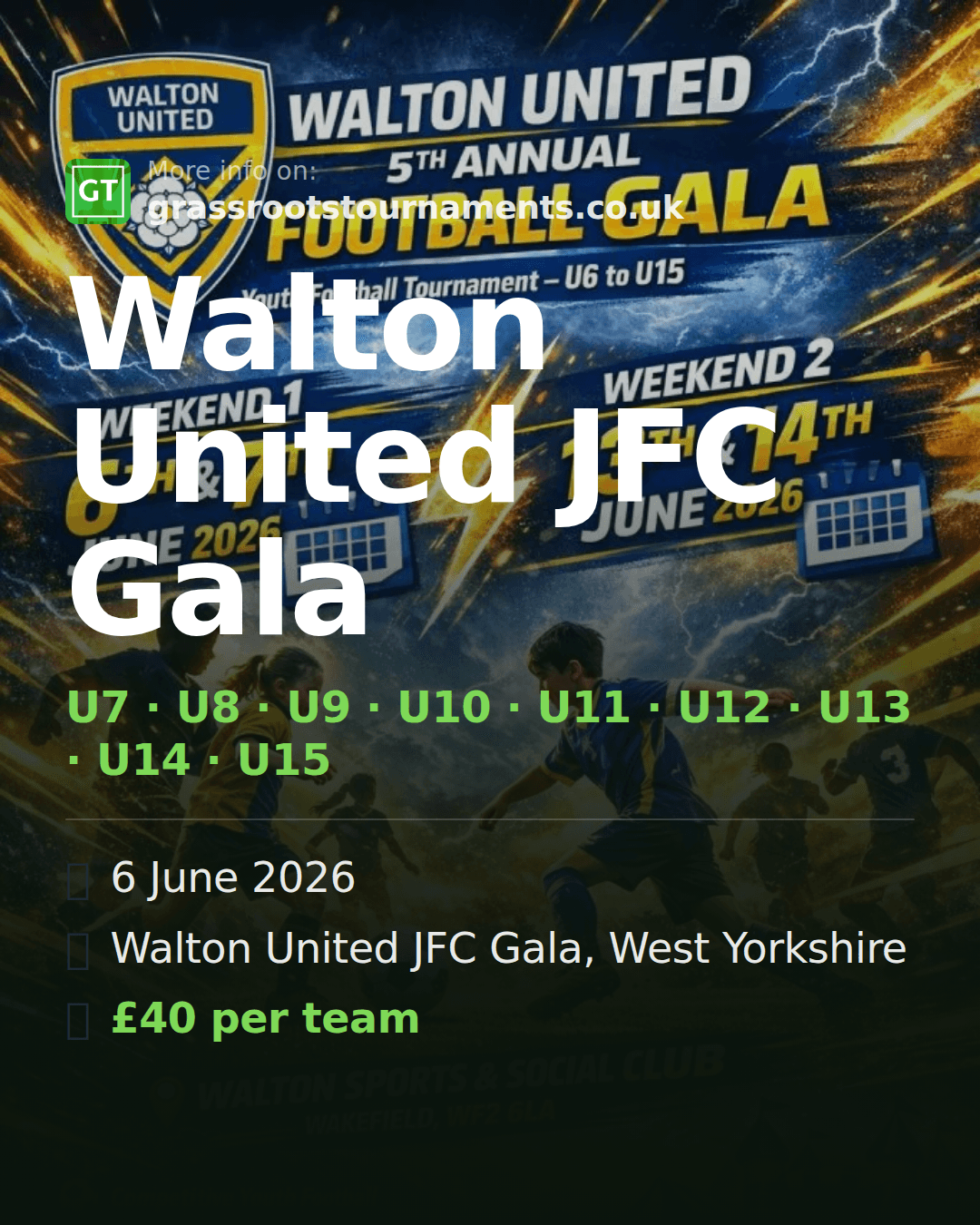Walton United JFC Gala — social preview