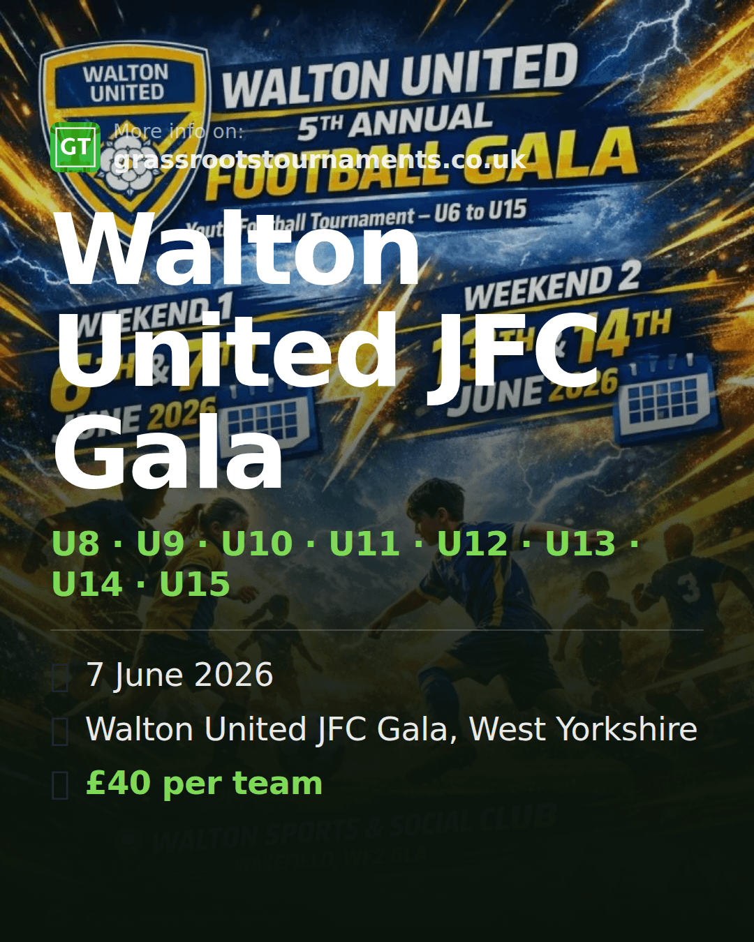 Walton United JFC Gala — social preview