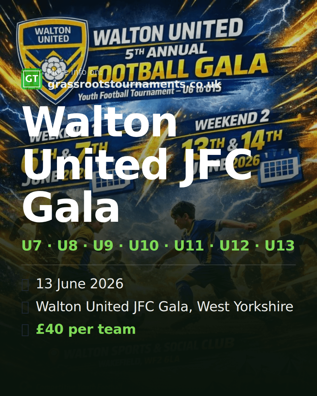 Walton United JFC Gala — social preview