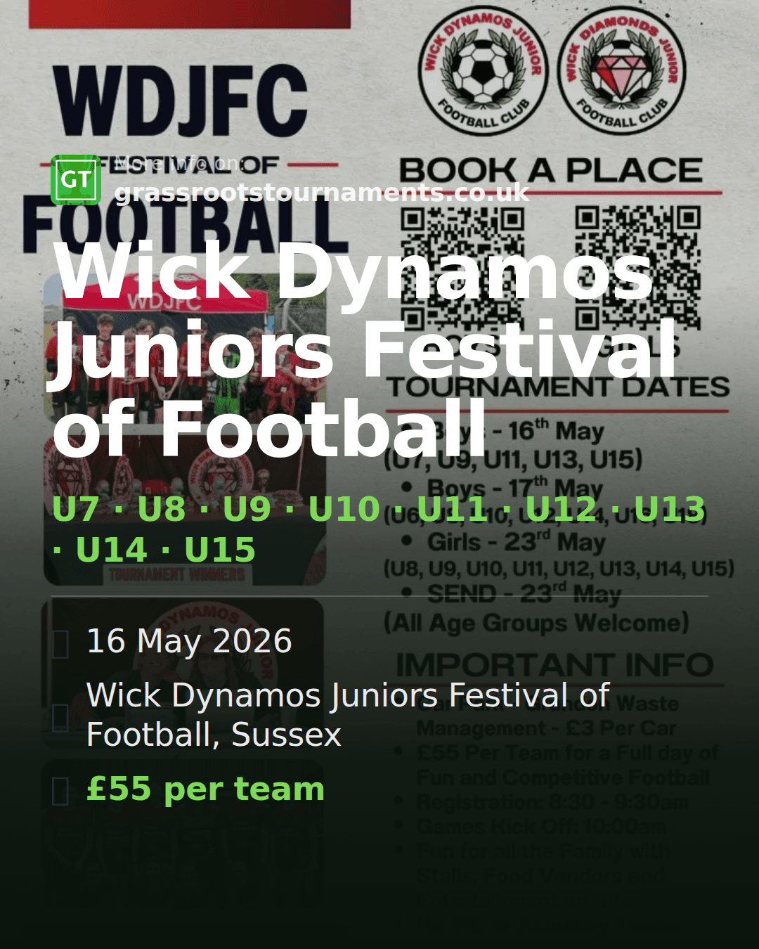 Wick Dynamos Juniors Festival of Football — social preview