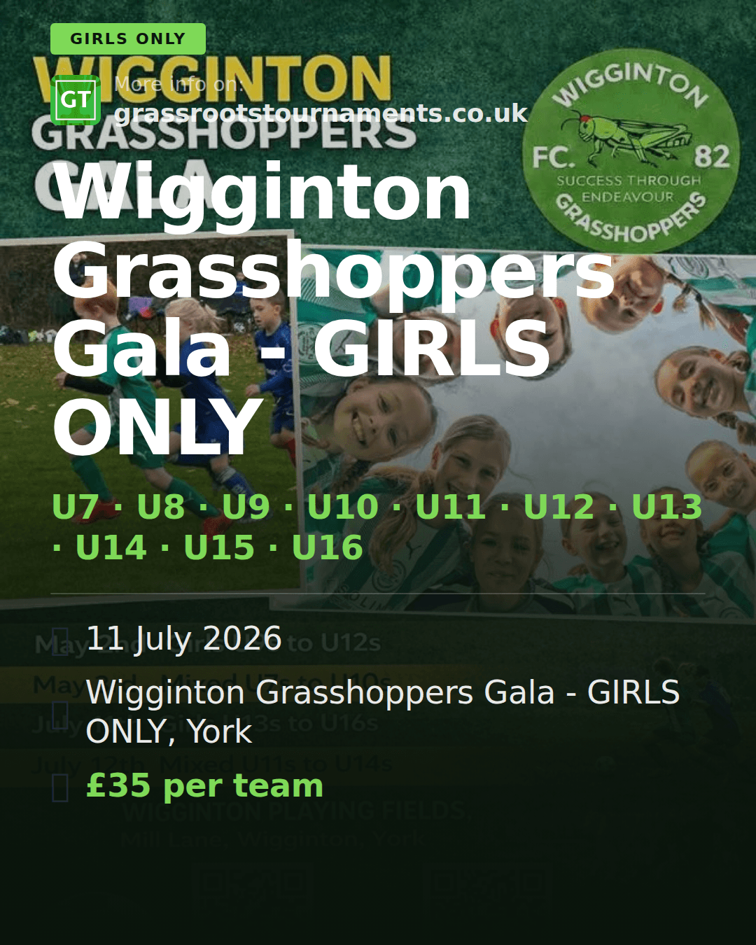 Wigginton Grasshoppers Gala - GIRLS ONLY — social preview