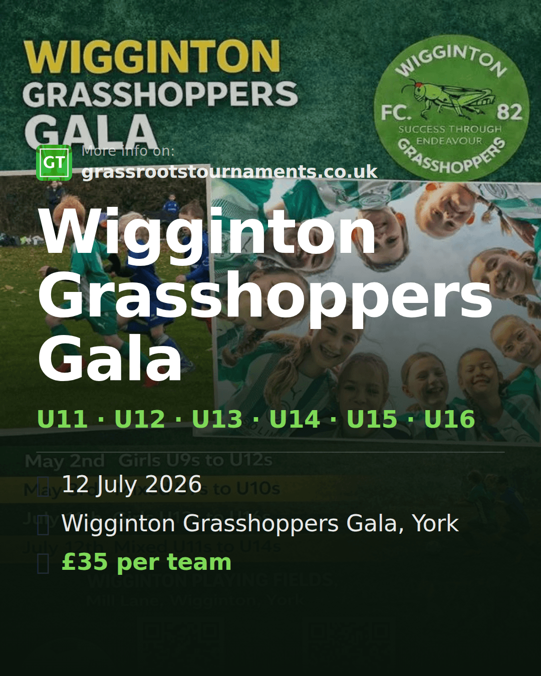 Wigginton Grasshoppers Gala — social preview