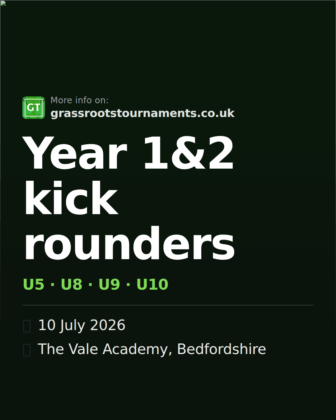 Year 1&2 kick rounders — social preview