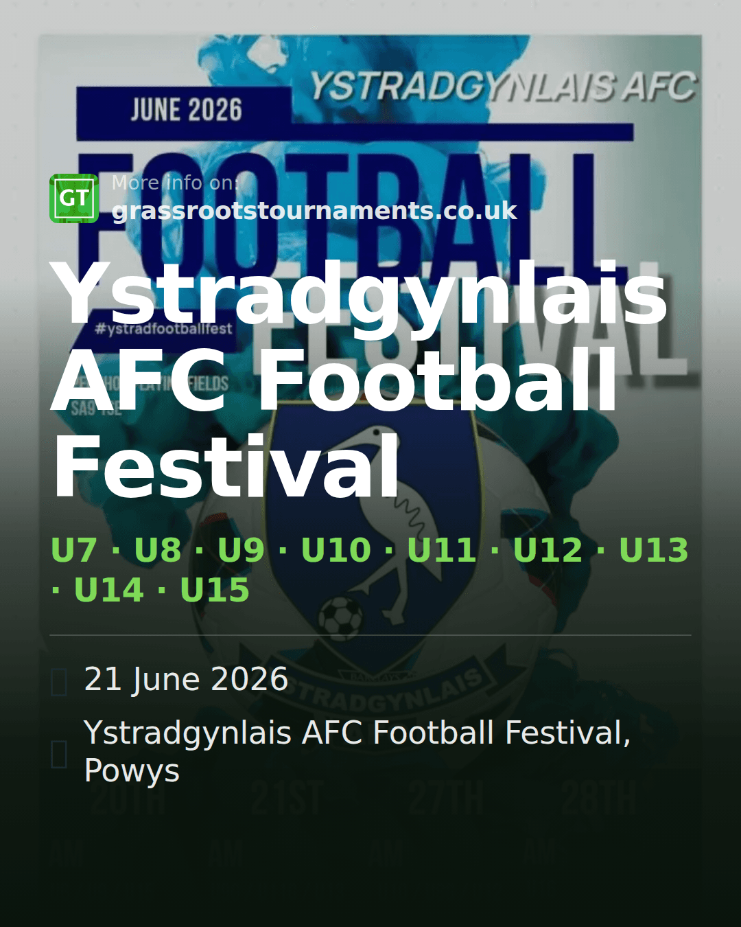 Ystradgynlais AFC Football Festival — social preview